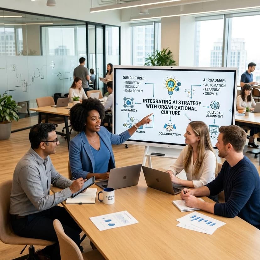 How to Integrate AI Strategy With Your Organizational Culture
